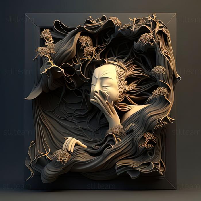 3D модель Японське мистецтво (STL)